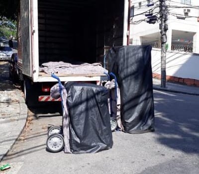 Material de Carregamento para Mudanças Rodoviárias Saindo do Rio de Janeiro